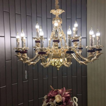 Đèn chùm đồng nến 794LZNCK